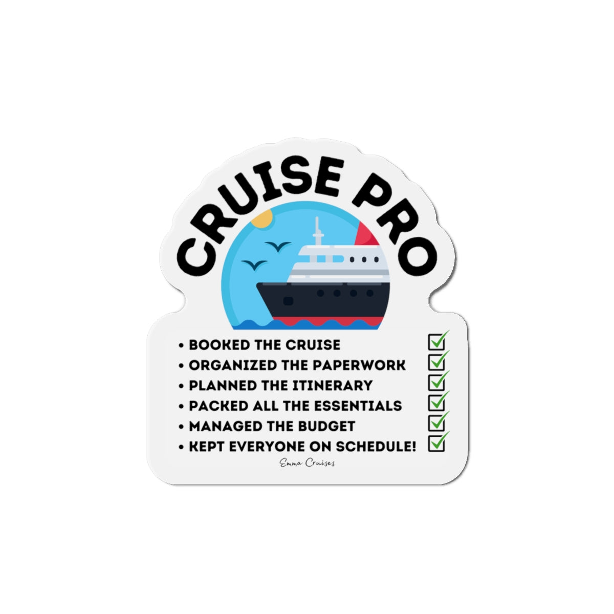 I'm a Cruise Pro - Magnet