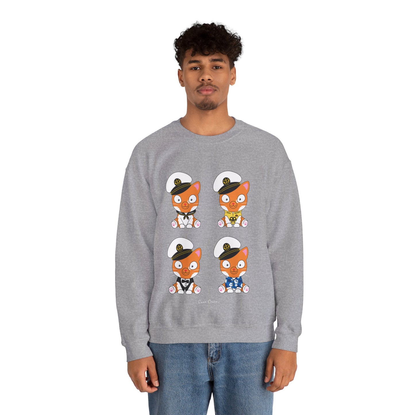 Captain Hudson v1-4 - UNISEX Crewneck Sweatshirt