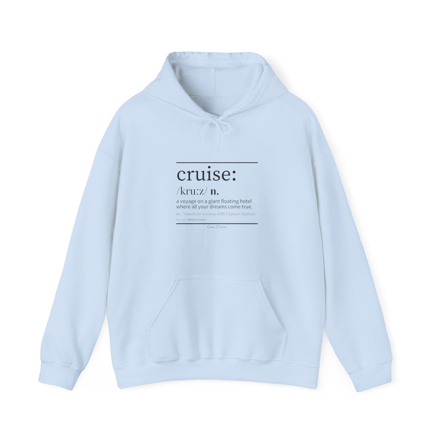 Cruise Definition - UNISEX Hoodie (UK)