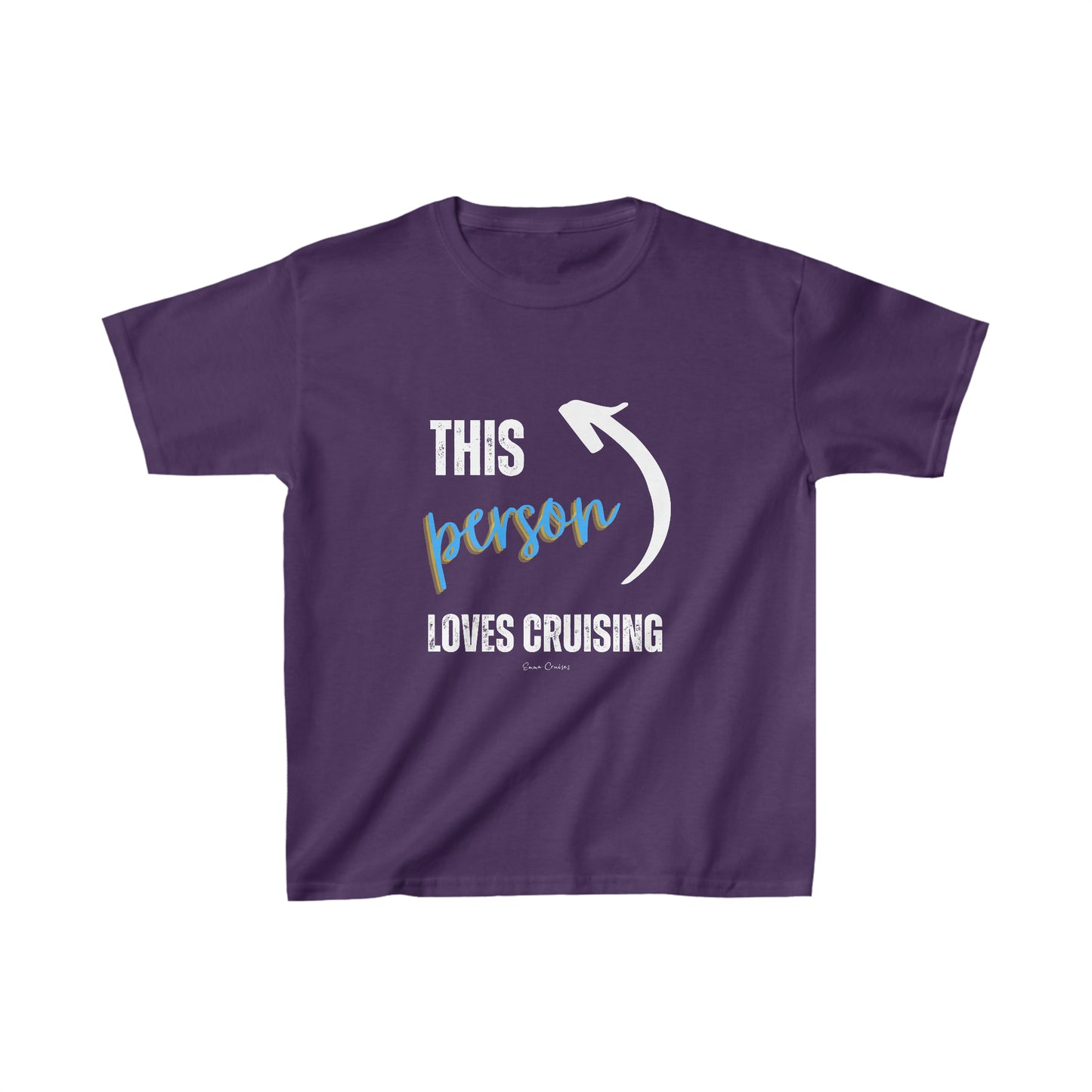 This Person Loves Cruising - Kids UNISEX T-Shirt