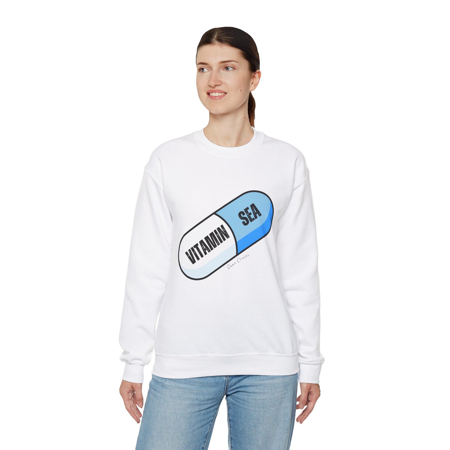 Vitamin Sea - UNISEX Crewneck Sweatshirt