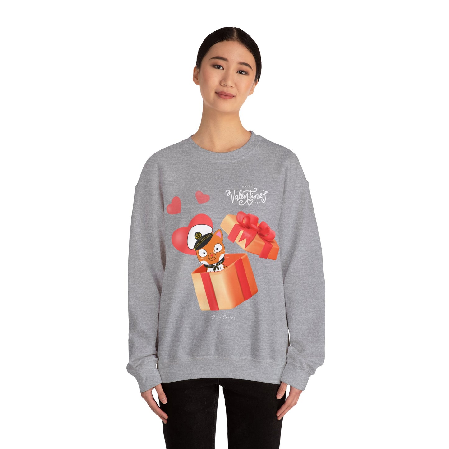 Valentine's Captain Hudson - UNISEX Crewneck Sweatshirt (UK)