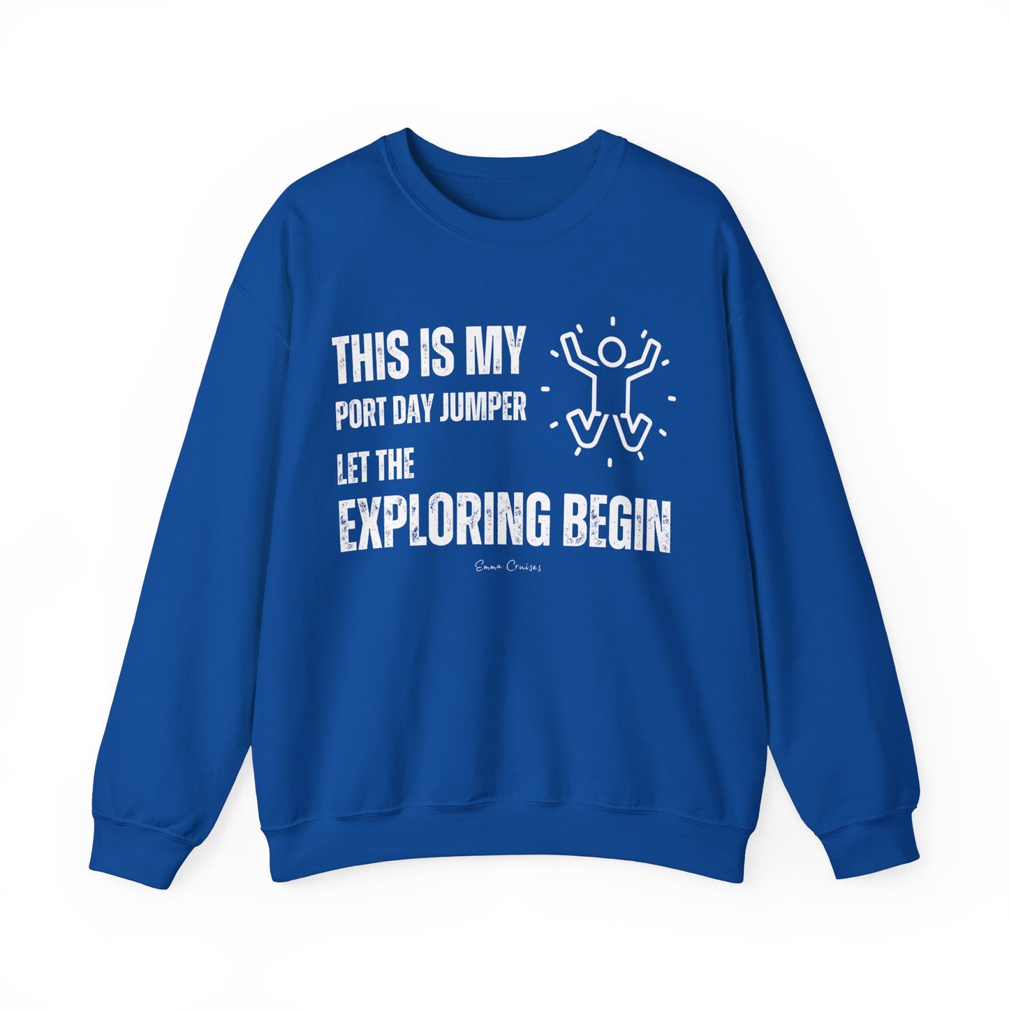Dies ist mein Port Day Jumper – Unisex-Sweatshirt mit Rundhalsausschnitt
