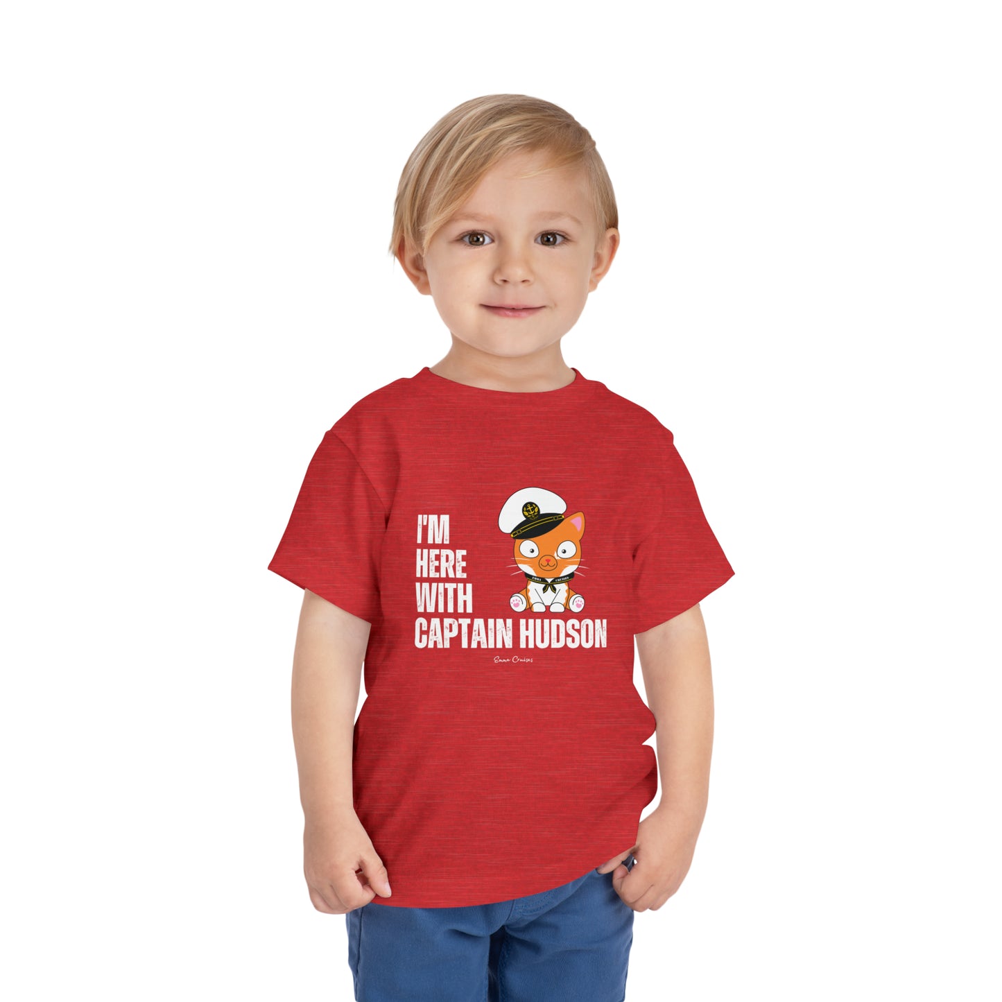 Ich bin mit Captain Hudson - Kleinkind-UNISEX-T-Shirt