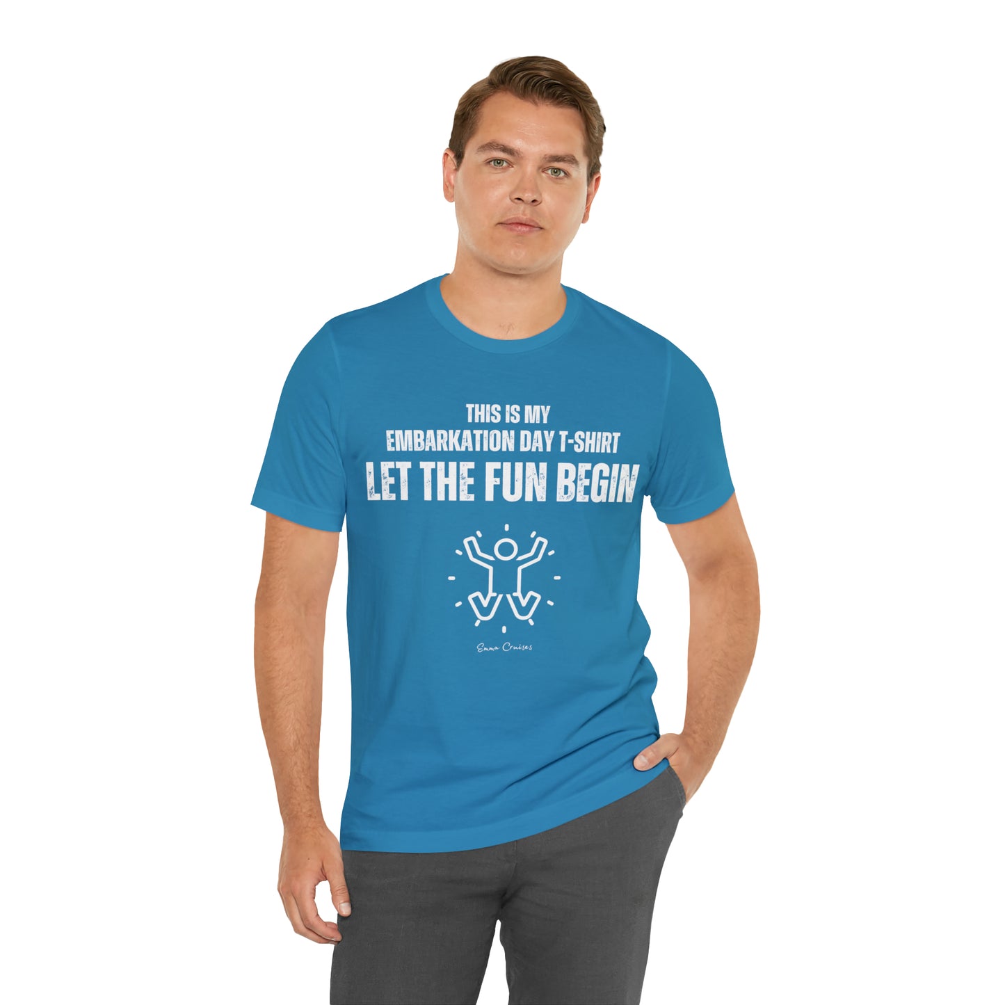 Dies ist mein Einschiffungstag-T-Shirt – Unisex-T-Shirt