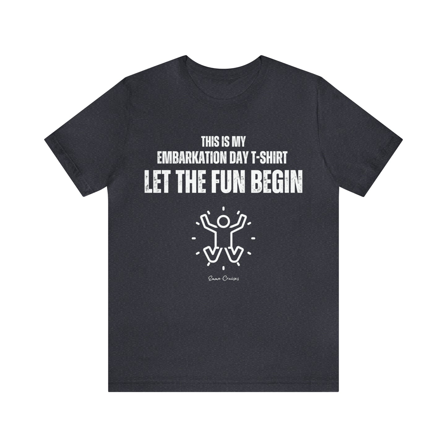 Dies ist mein Einschiffungstag-T-Shirt – Unisex-T-Shirt