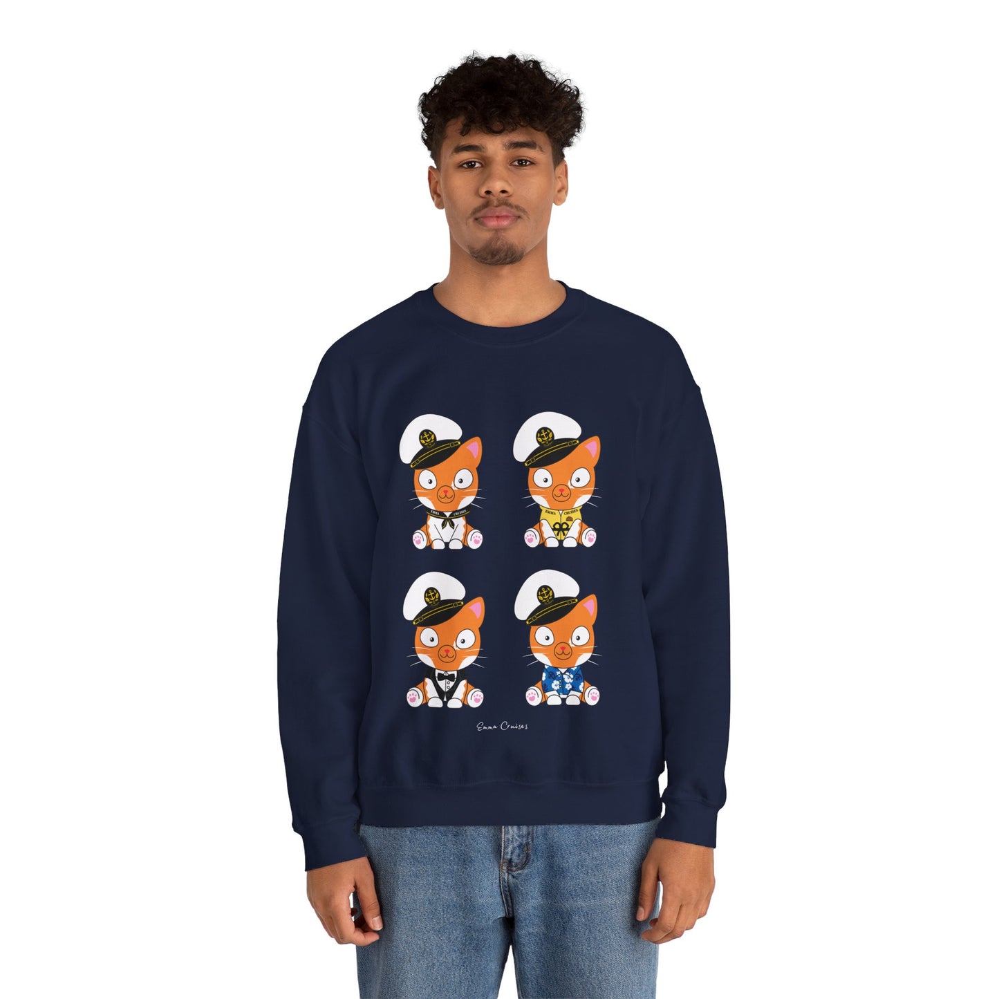 Captain Hudson v1-4 - UNISEX Crewneck Sweatshirt
