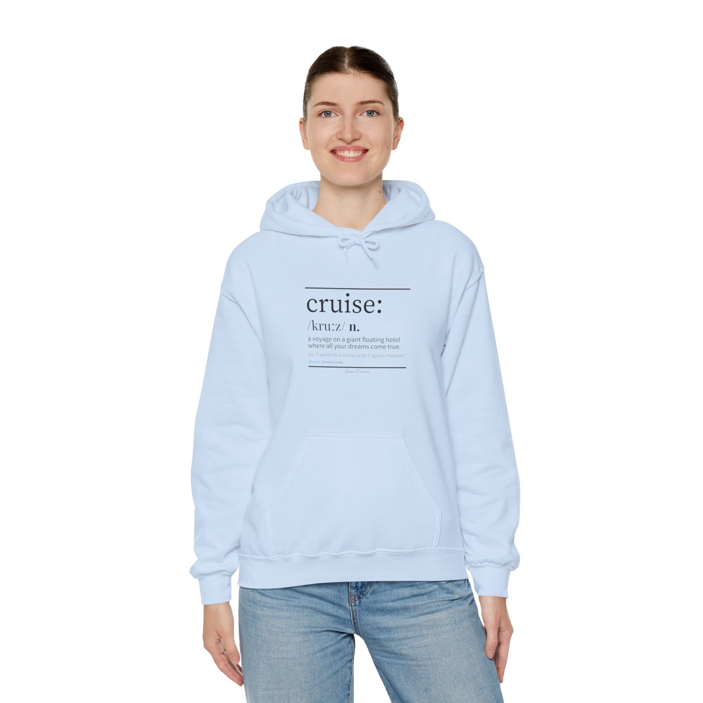 Cruise Definition - UNISEX Hoodie (UK)