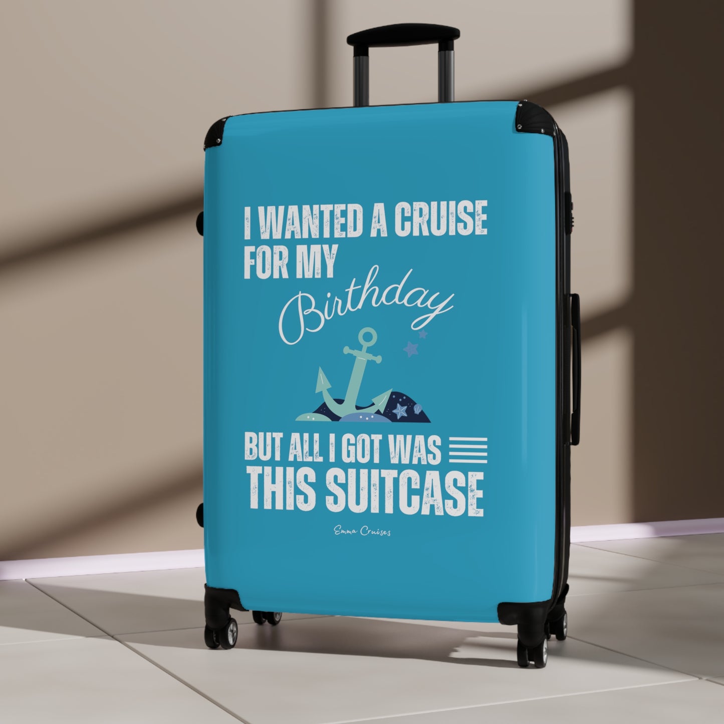 Quería un crucero para mi cumpleaños - Maleta