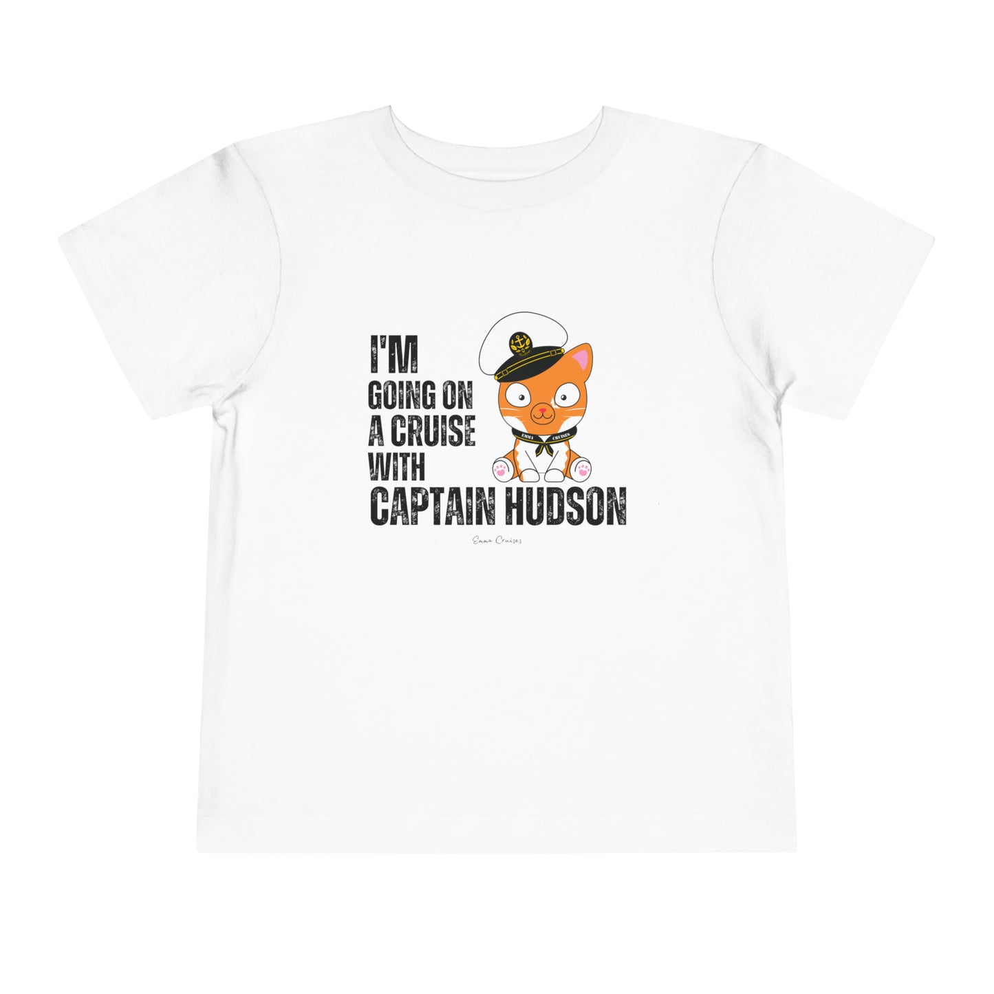 Ich gehe mit Captain Hudson auf eine Kreuzfahrt – Unisex-T-Shirt für Kleinkinder