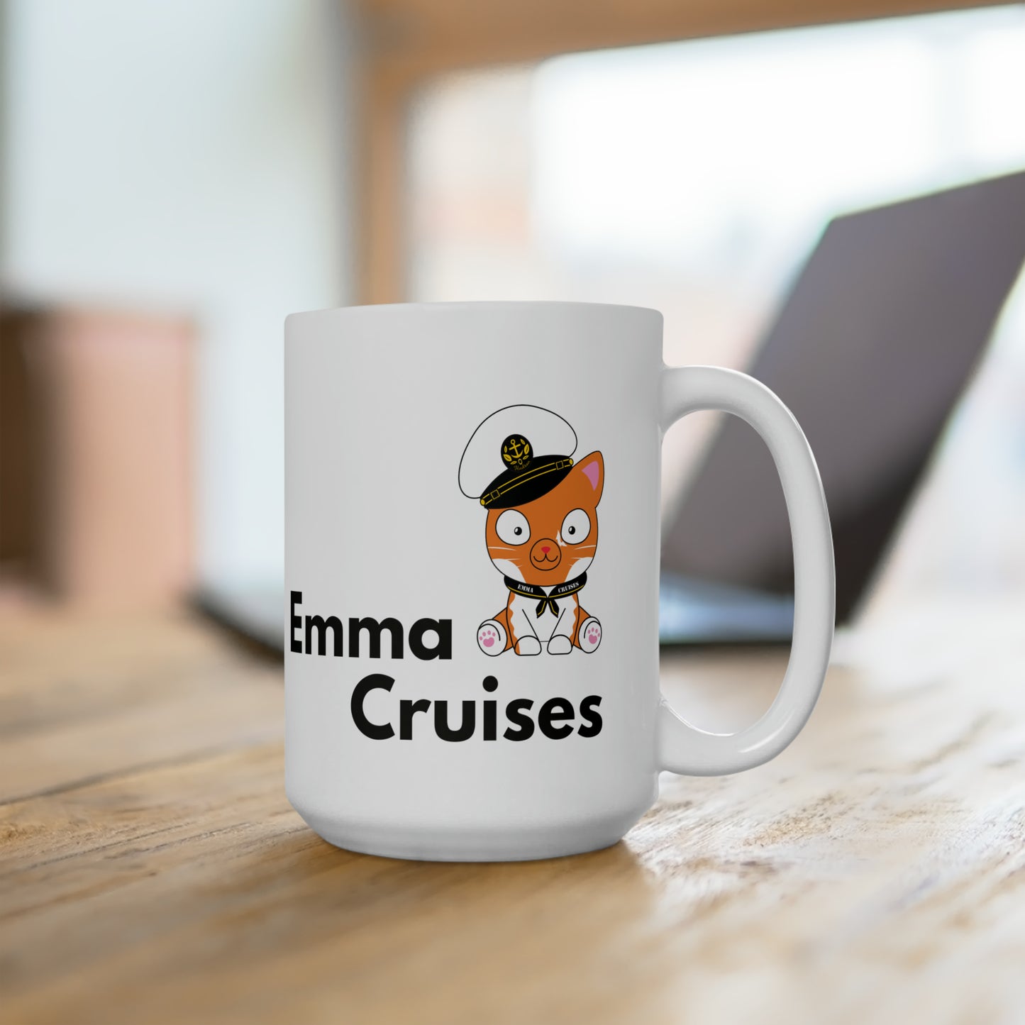 Emma Cruceros - Taza de Cerámica