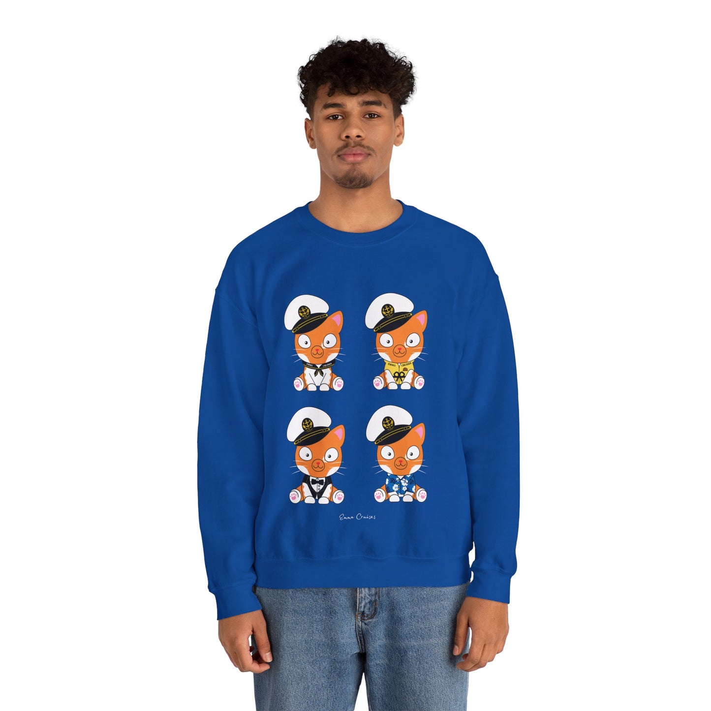 Captain Hudson v1-4 - UNISEX Crewneck Sweatshirt