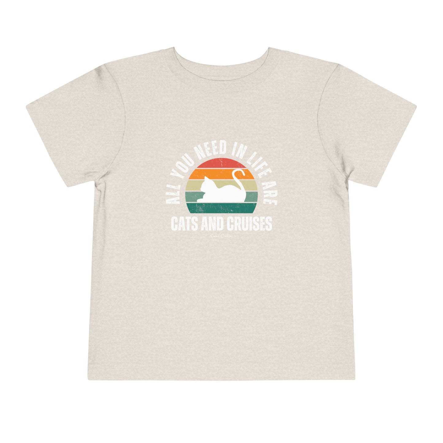 Katzen und Kreuzfahrten - Kleinkind UNISEX T-Shirt