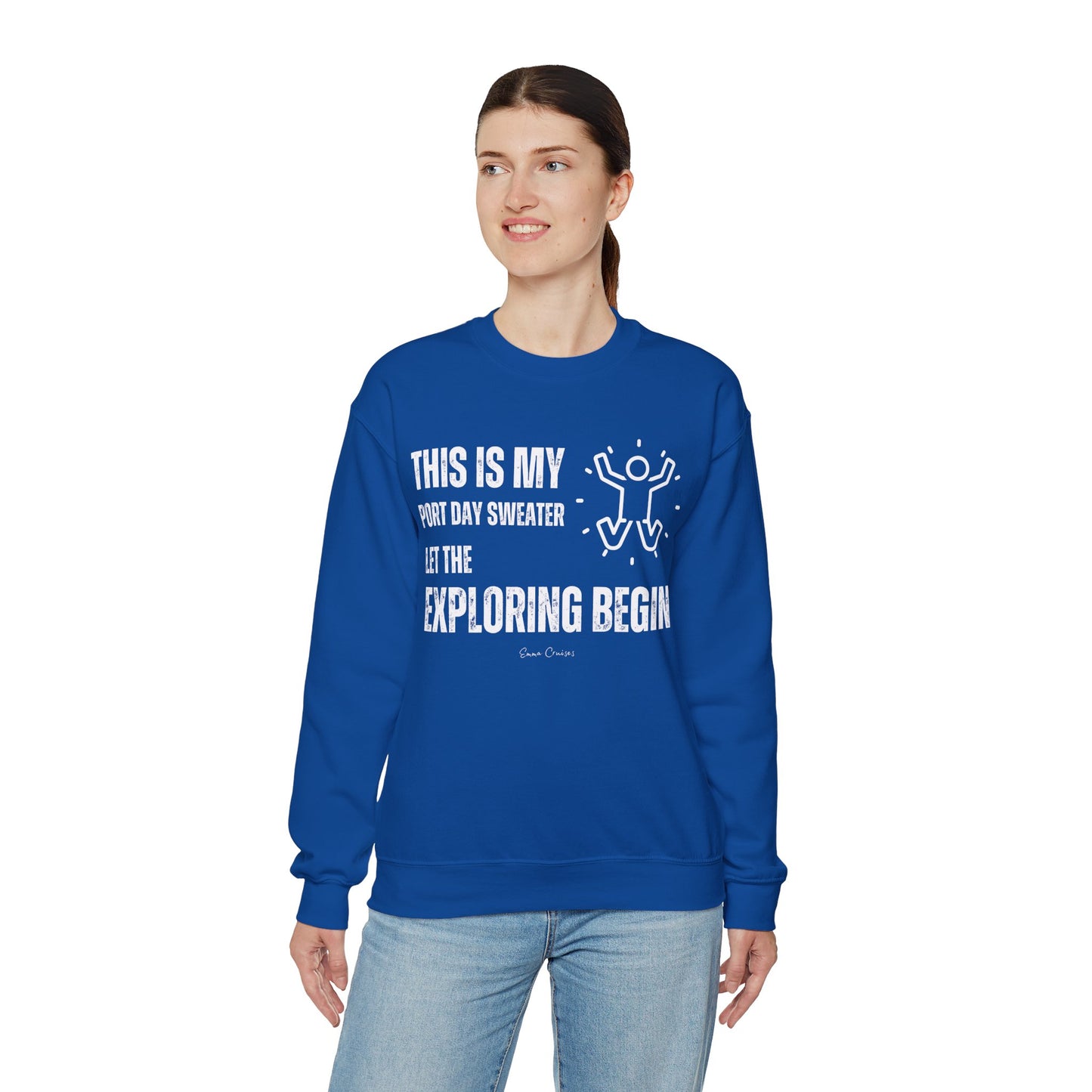 Dies ist mein Port Day Sweater - UNISEX Crewneck Sweatshirt