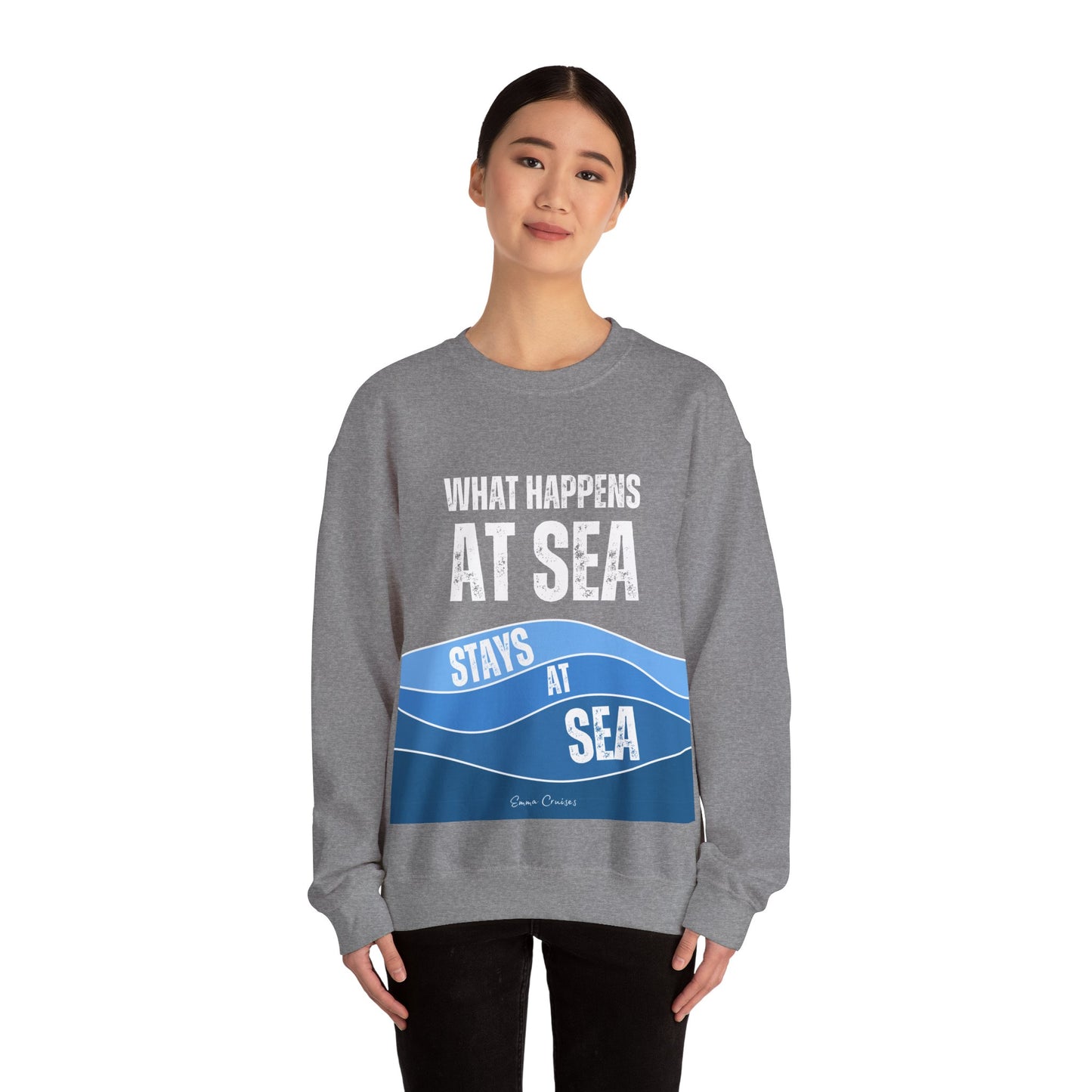 What Happens at Sea - UNISEX Crewneck Sweatshirt (UK)