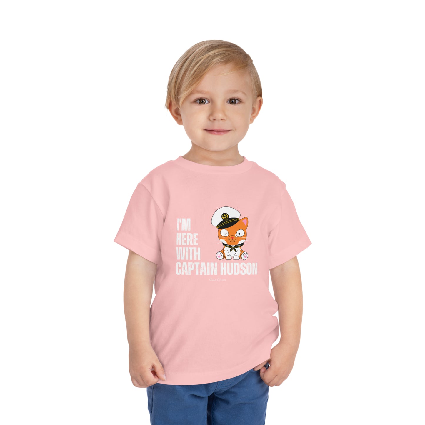 Ich bin mit Captain Hudson - Kleinkind-UNISEX-T-Shirt