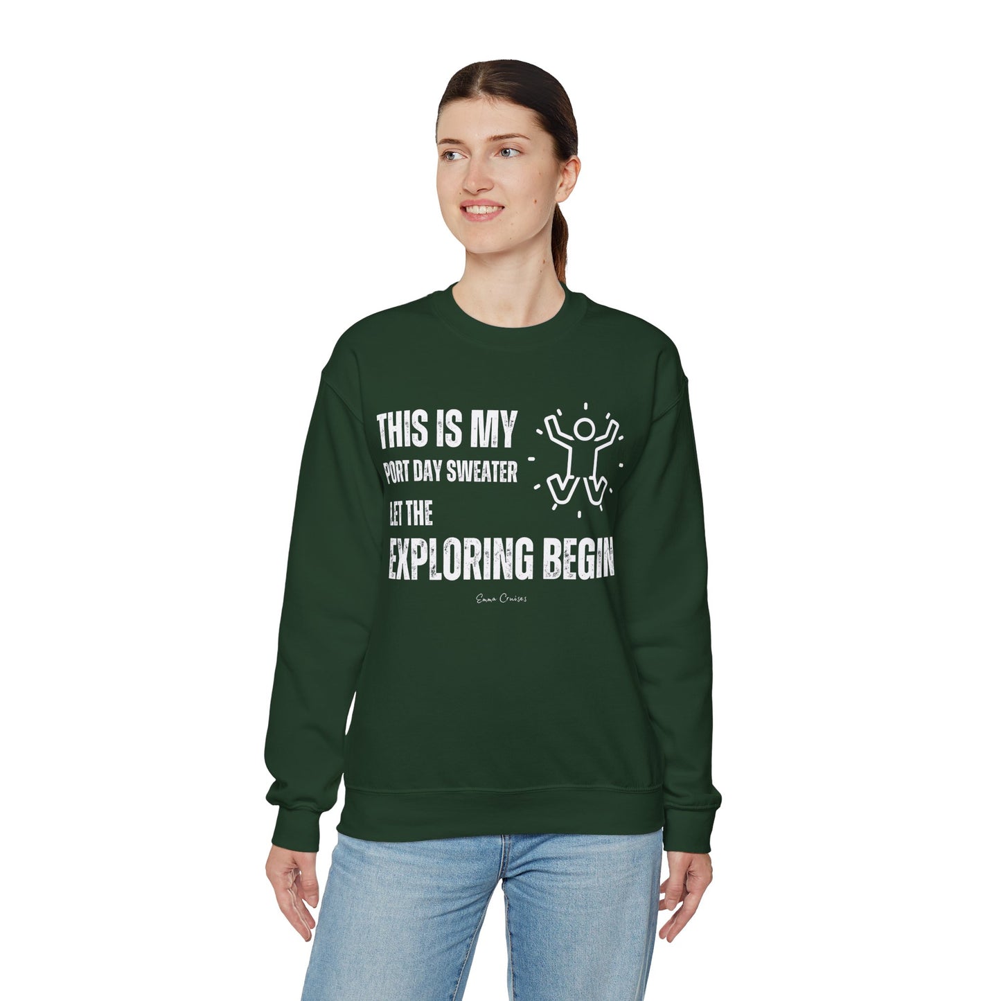 Dies ist mein Port Day Sweater - UNISEX Crewneck Sweatshirt