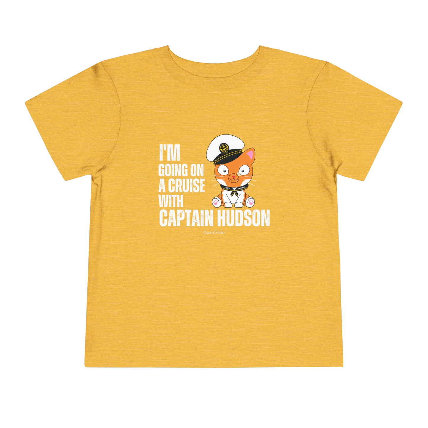 Ich gehe mit Captain Hudson auf eine Kreuzfahrt – Unisex-T-Shirt für Kleinkinder