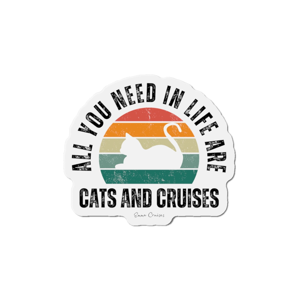 Gatos y Cruceros - Imán