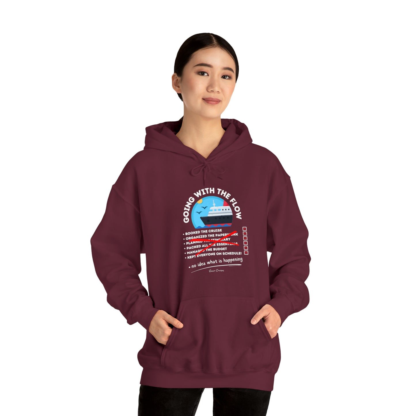 Voy con la corriente - Sudadera con capucha UNISEX