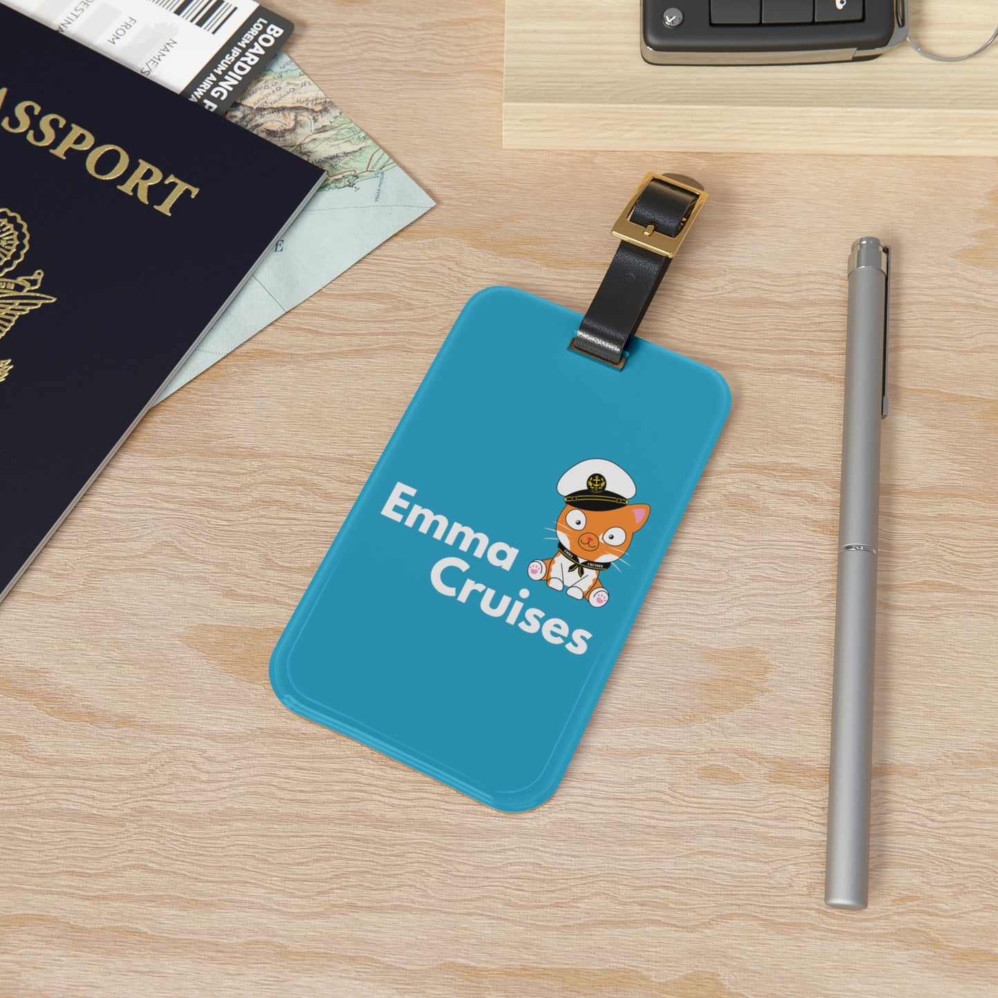 Emma Cruises - Etiqueta de equipaje