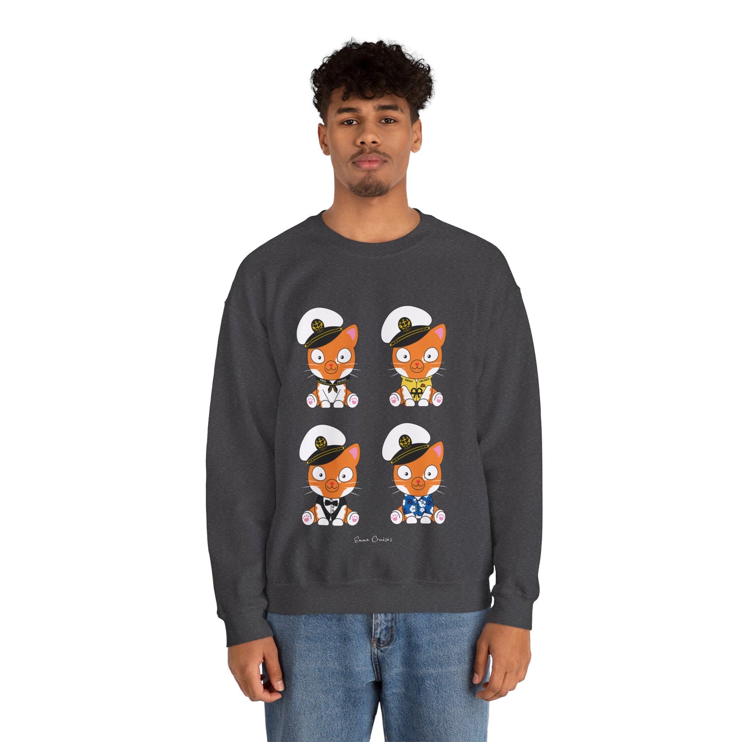 Captain Hudson v1-4 - UNISEX Crewneck Sweatshirt