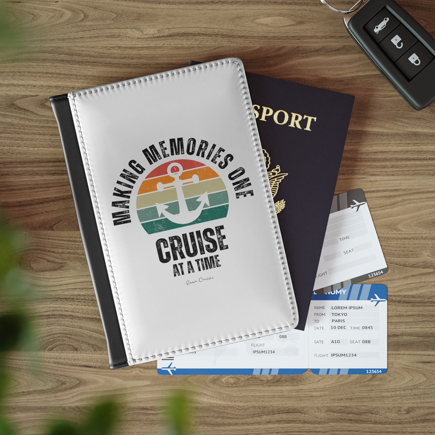Making Memories One Cruise at a Time - Passport Cover