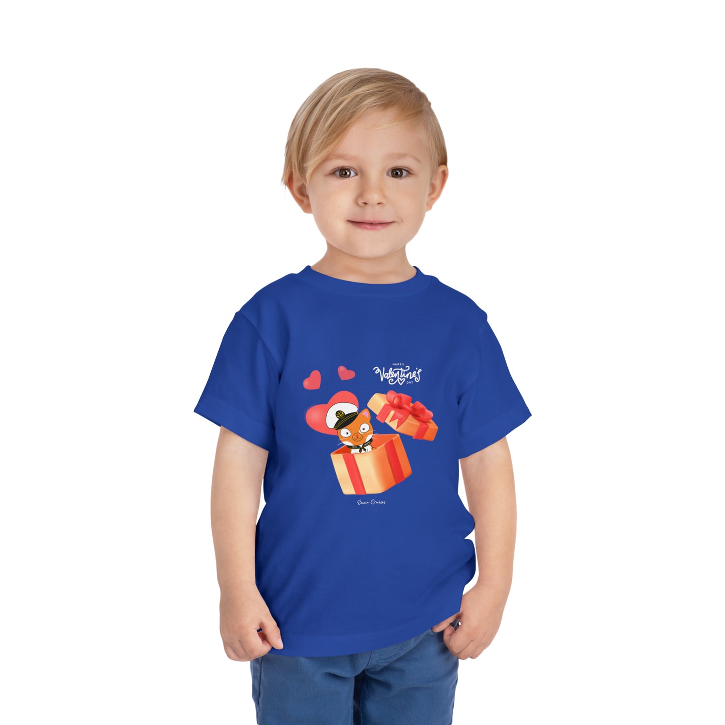 Valentine's Captain Hudson - Toddler UNISEX T-Shirt