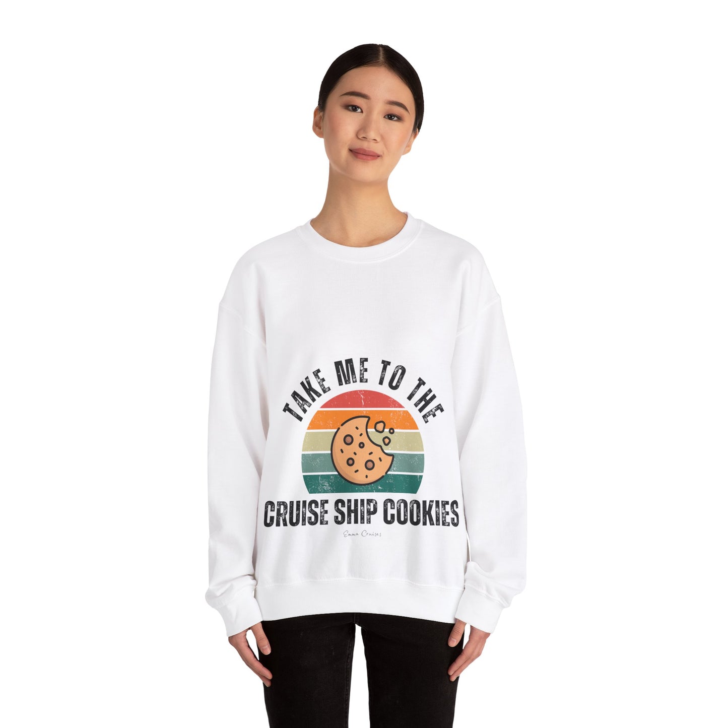 Take Me to the Cruise Ship Cookies - UNISEX Crewneck Sweatshirt