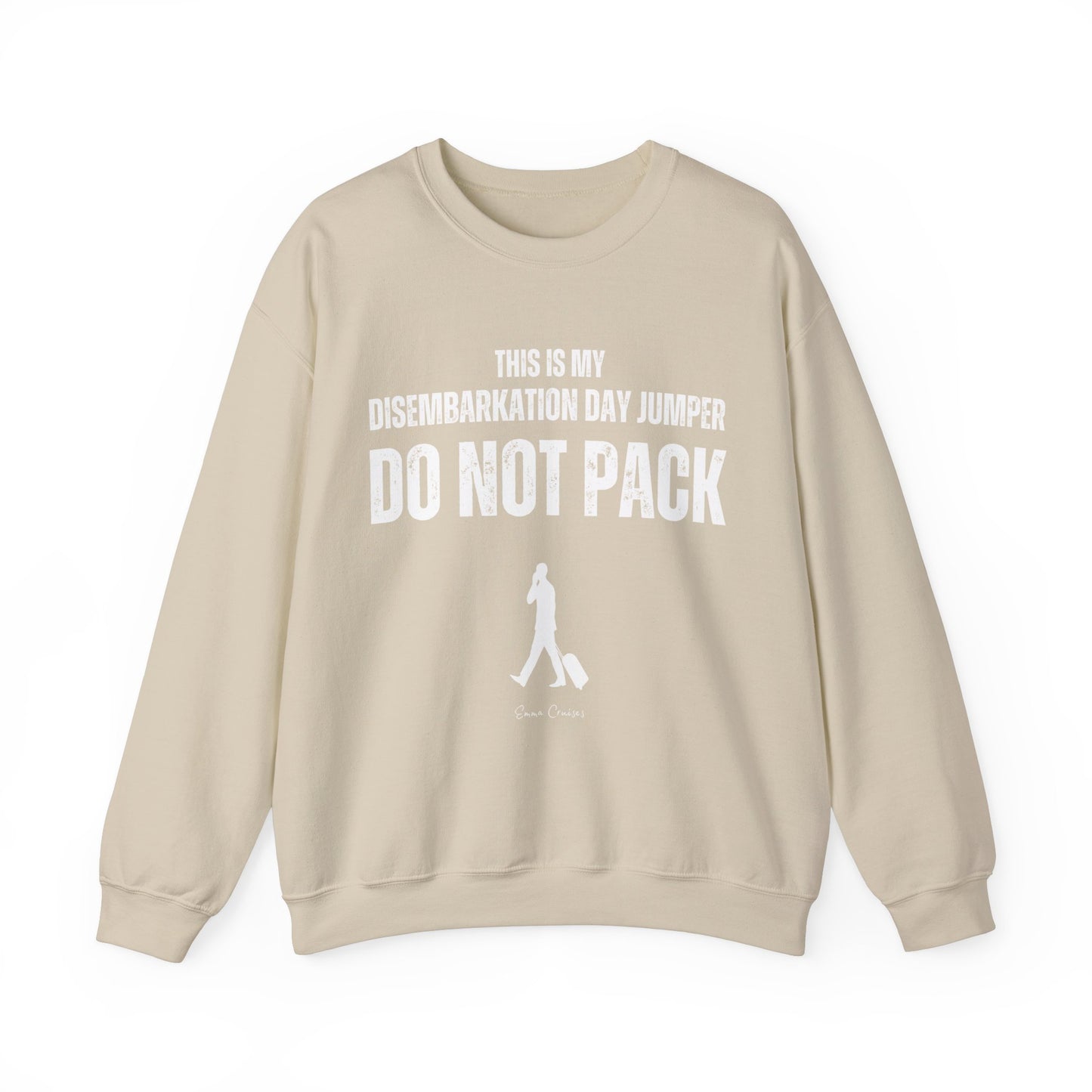 Dies ist mein Disembarkation Day Pullover – Unisex-Sweatshirt mit Rundhalsausschnitt