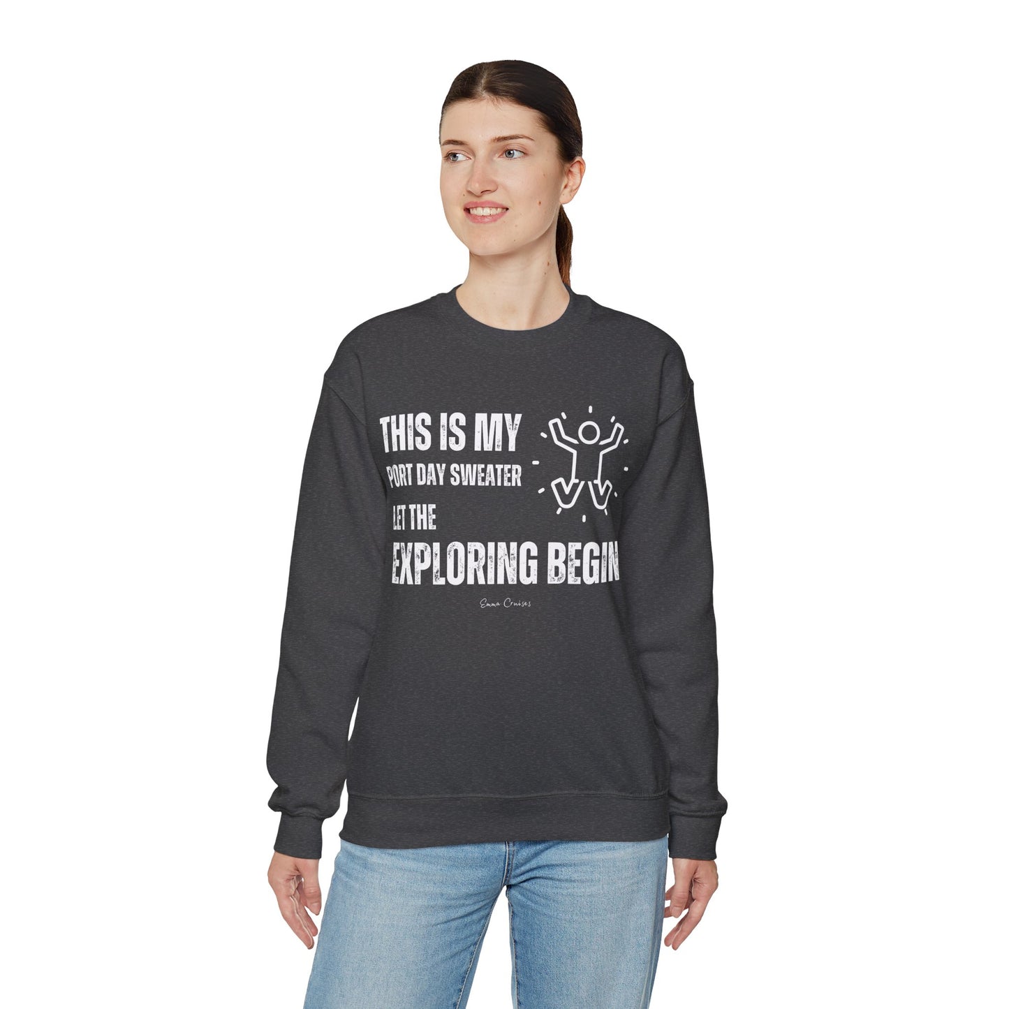 Dies ist mein Port Day Sweater - UNISEX Crewneck Sweatshirt