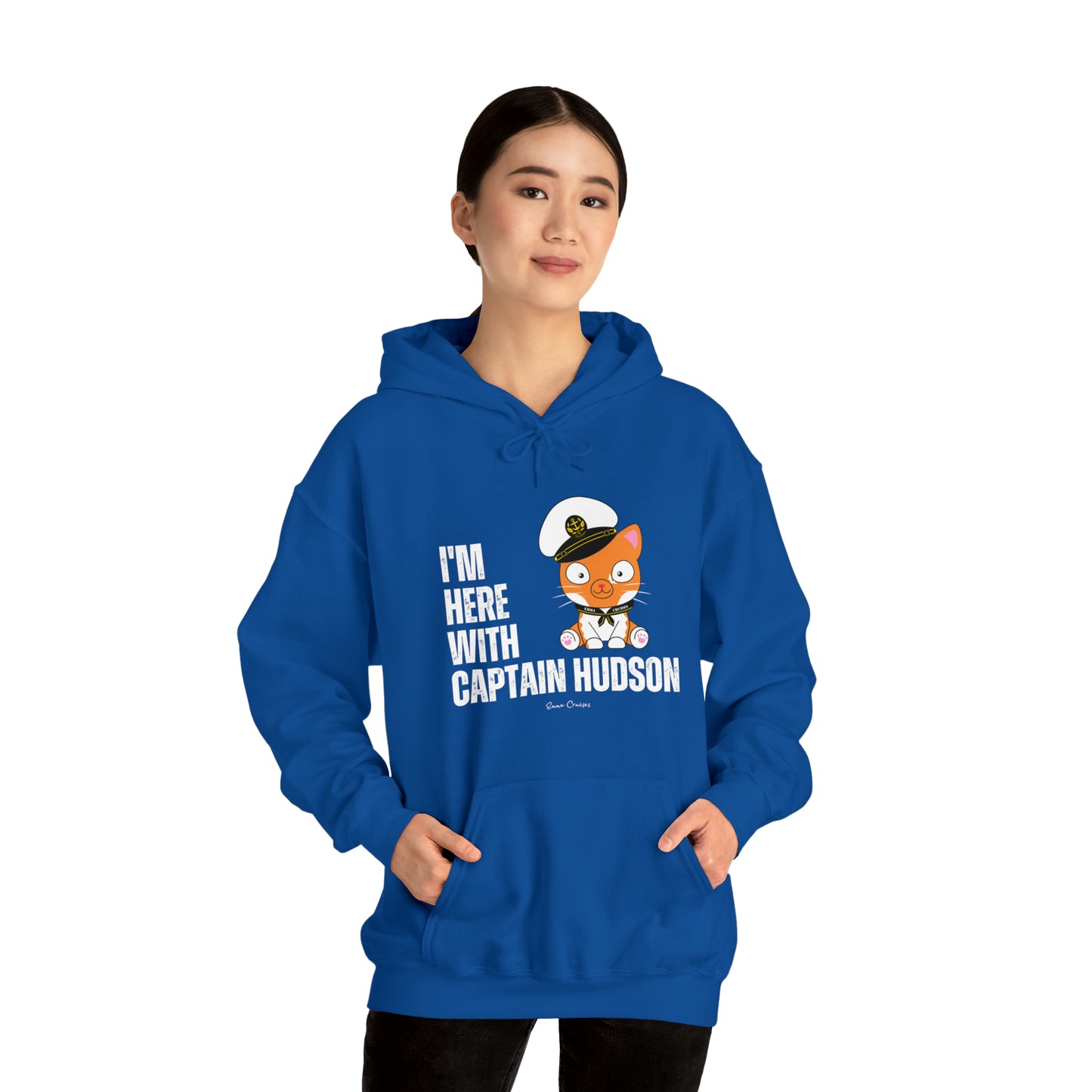 I'm With Captain Hudson - UNISEX Hoodie