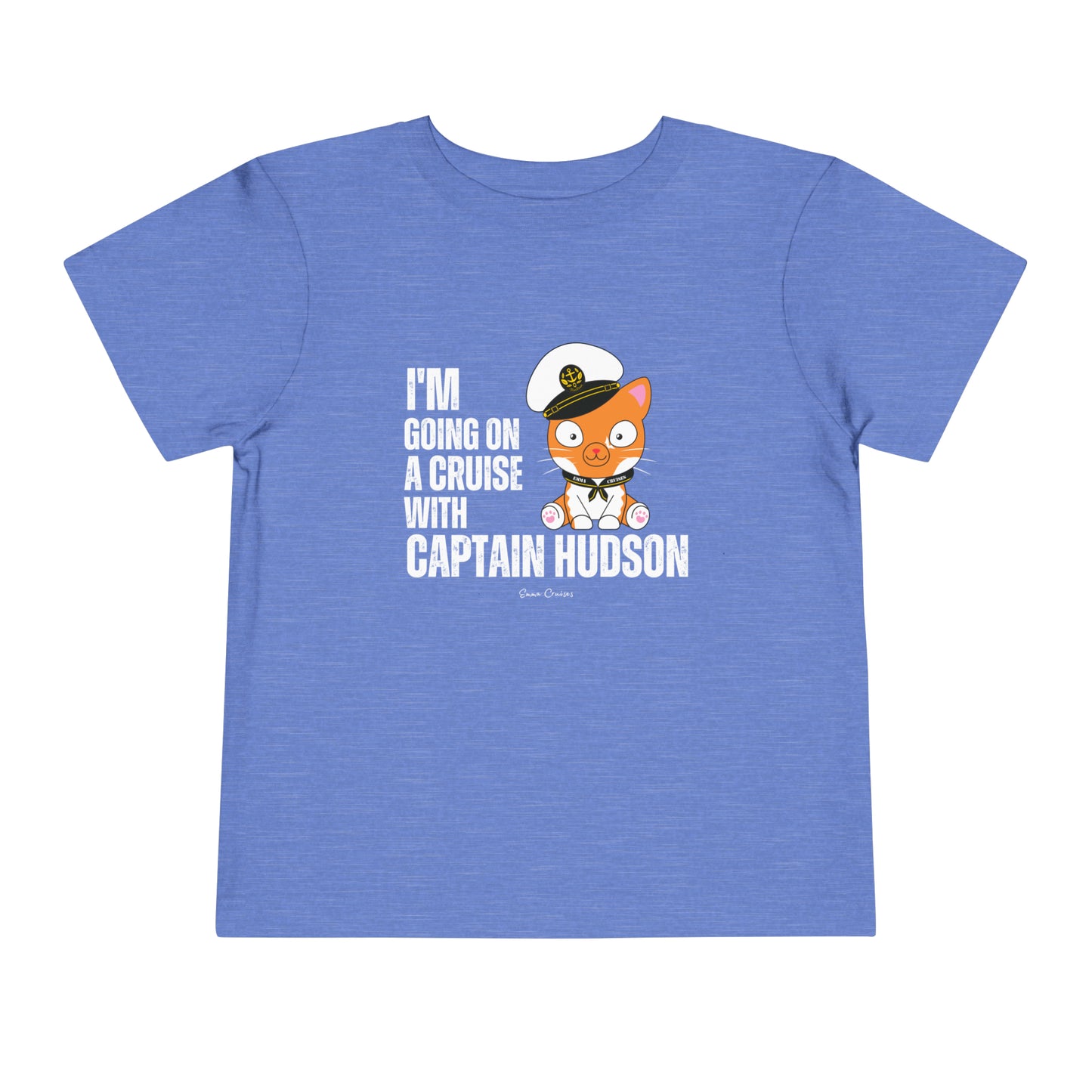 Ich gehe mit Captain Hudson auf eine Kreuzfahrt – Unisex-T-Shirt für Kleinkinder