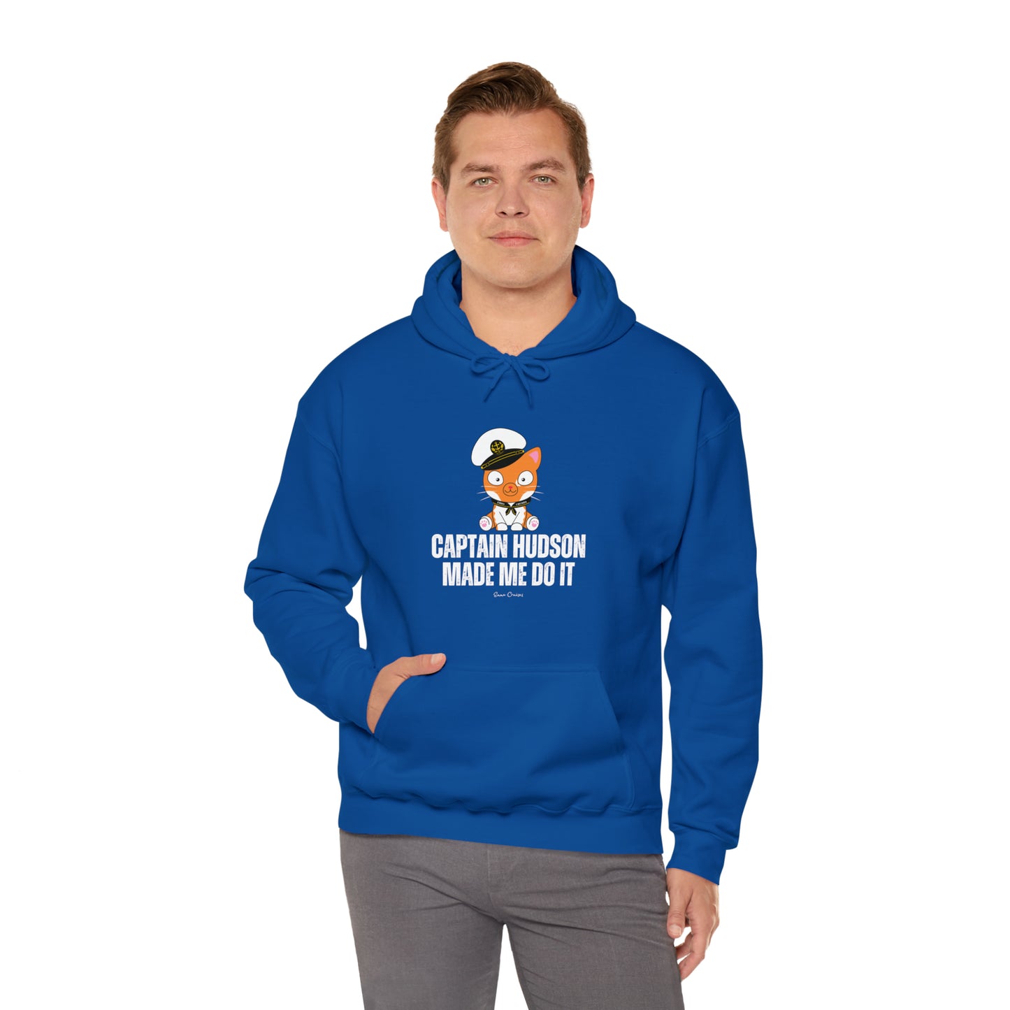 Captain Hudson Made Me Do It - UNISEX Hoodie