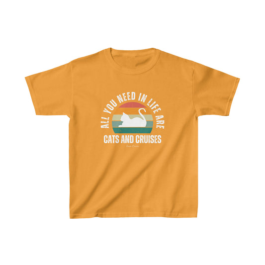 Cats and Cruises - Kids UNISEX T-Shirt