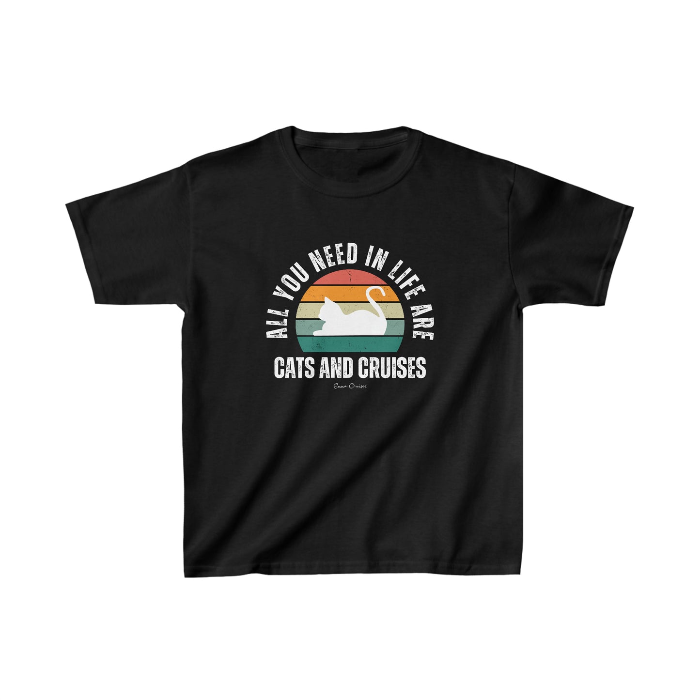Cats and Cruises - Kids UNISEX T-Shirt