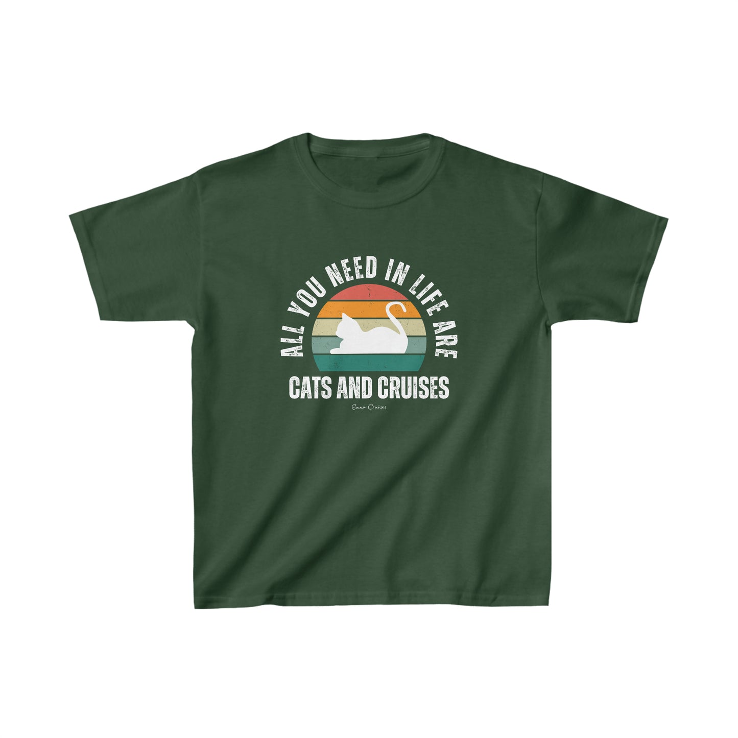 Cats and Cruises - Kids UNISEX T-Shirt