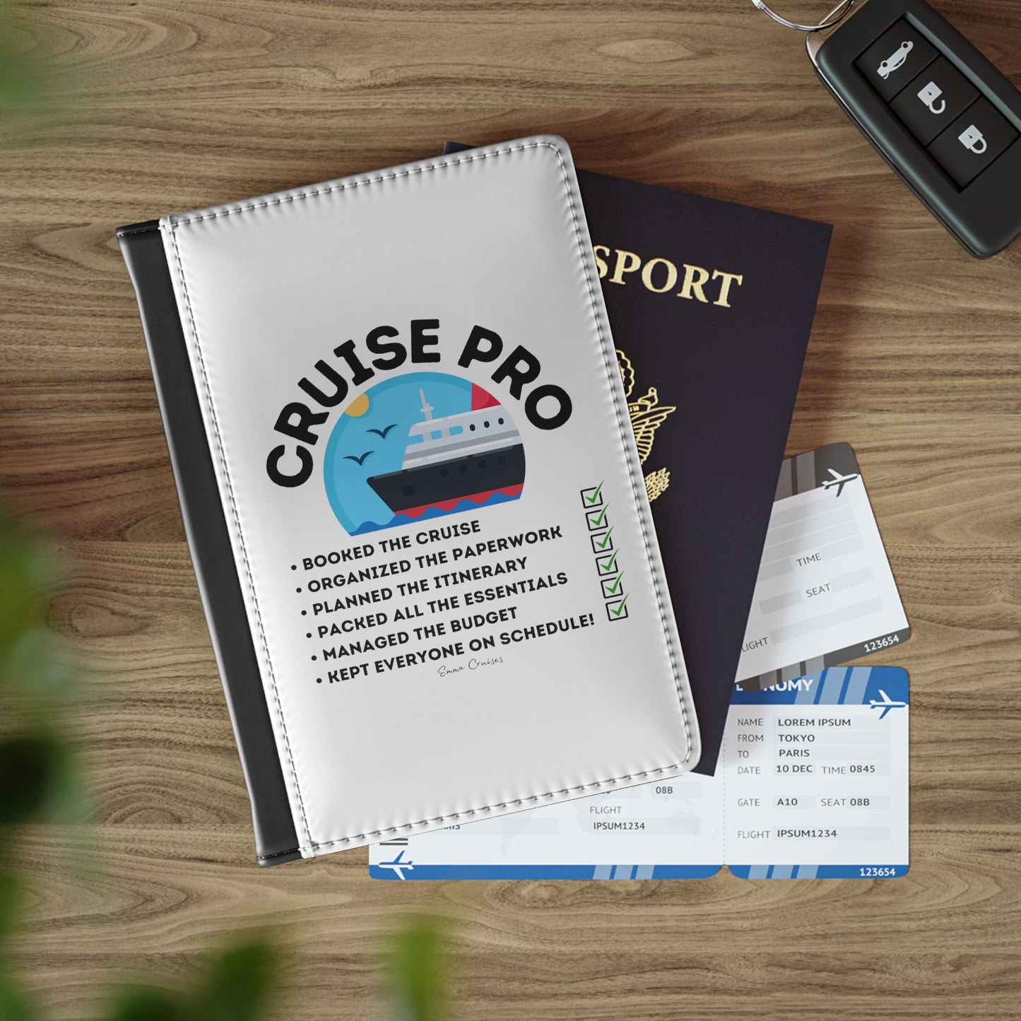 I'm a Cruise Pro - Passport Cover