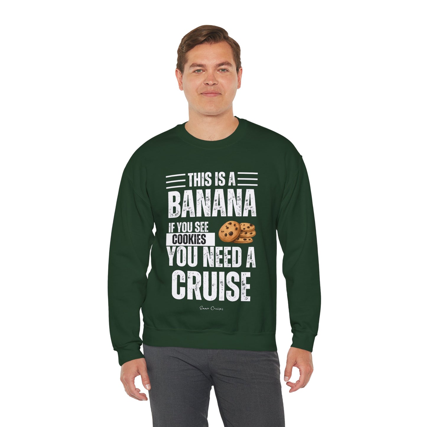 If You See a Cookie - UNISEX Crewneck Sweatshirt