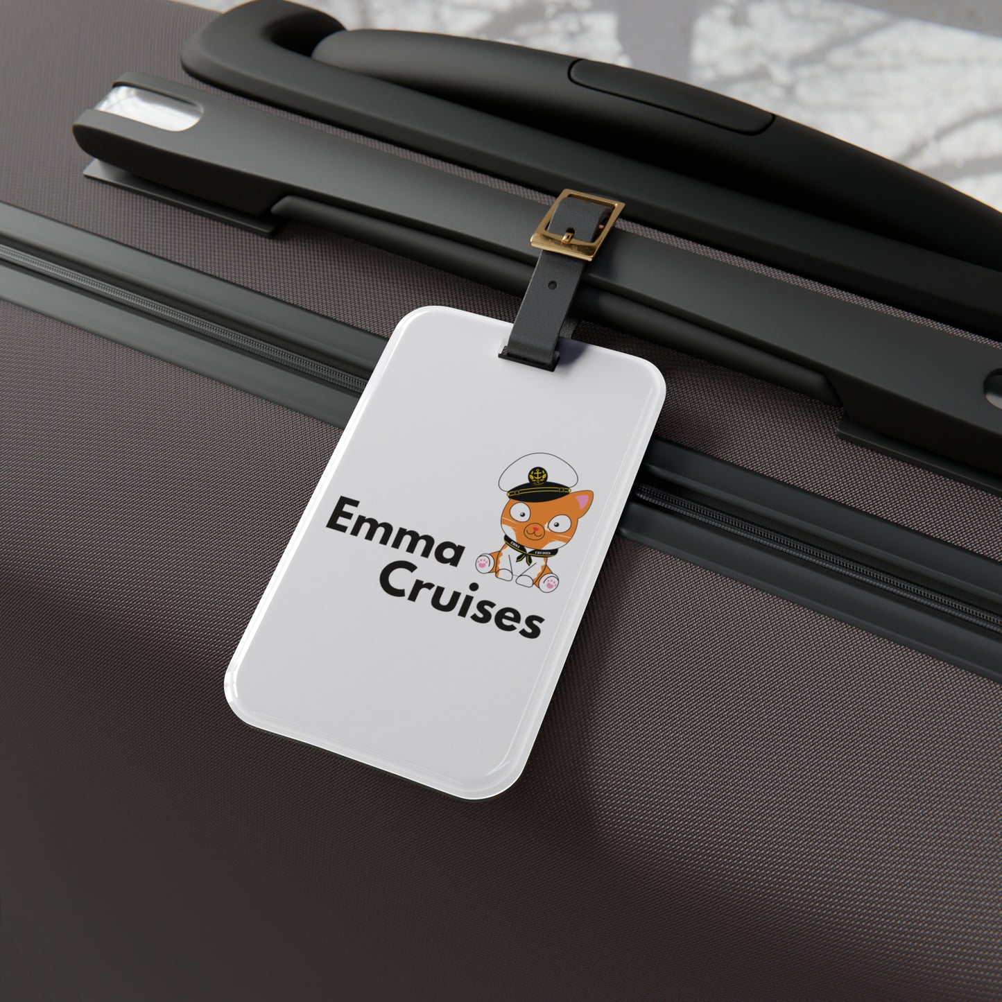 Emma Cruises - Etiqueta de equipaje