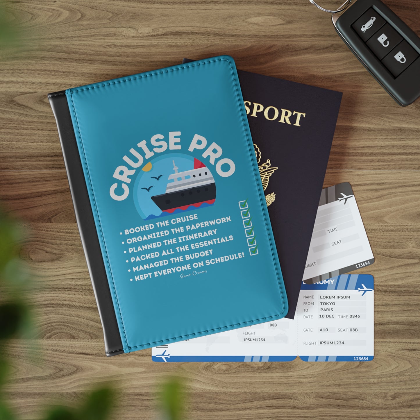 I'm a Cruise Pro - Passport Cover