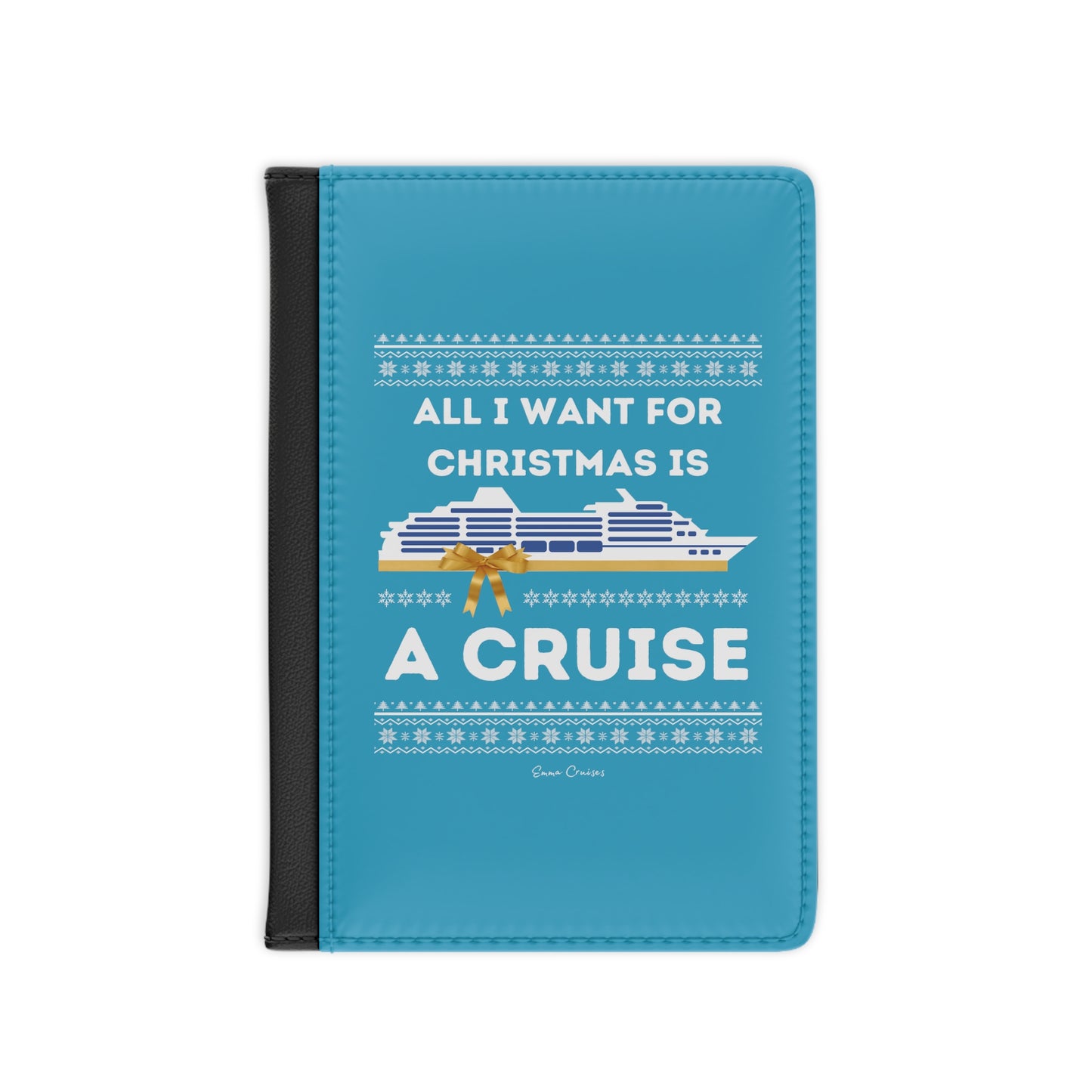 Todo lo que quiero para Navidad - Funda para pasaporte