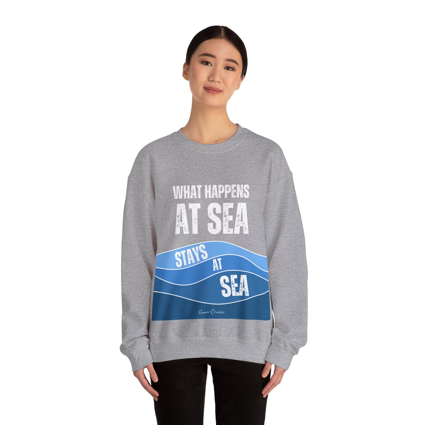 What Happens at Sea - UNISEX Crewneck Sweatshirt (UK)