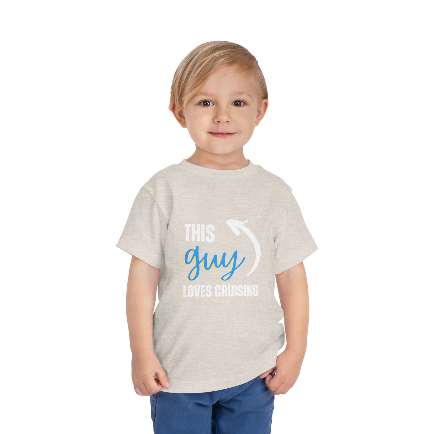 This Guy Loves Cruising - Toddler UNISEX T-Shirt