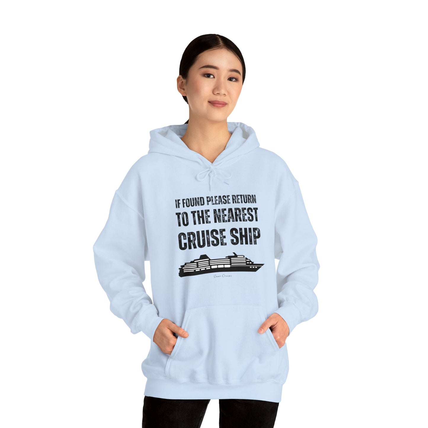 Return to Cruise Ship - UNISEX Hoodie (UK)