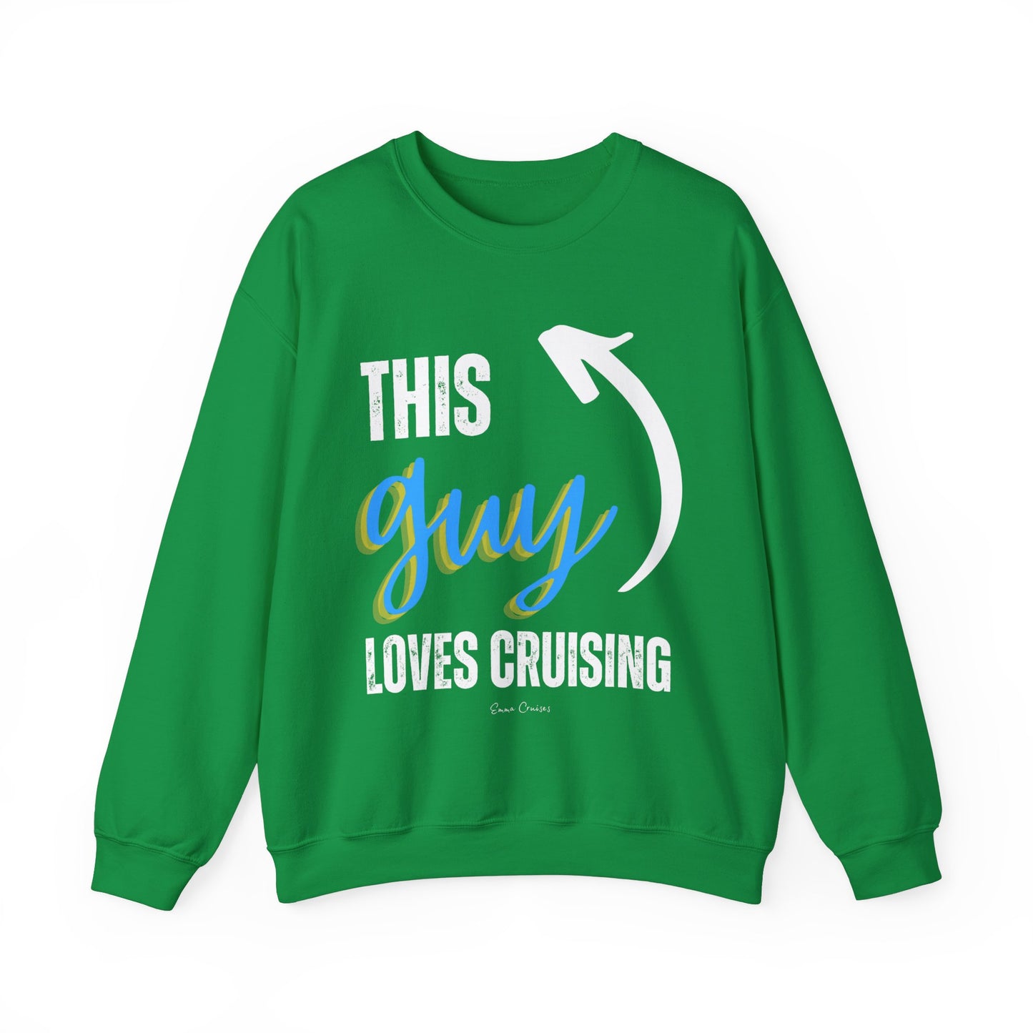 This Guy Loves Cruising - UNISEX Crewneck Sweatshirt