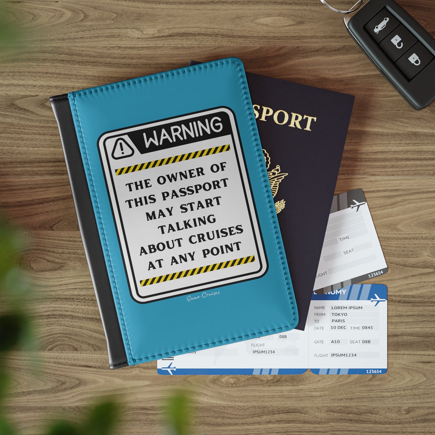 Puede empezar a hablar de cruceros - Portada del pasaporte