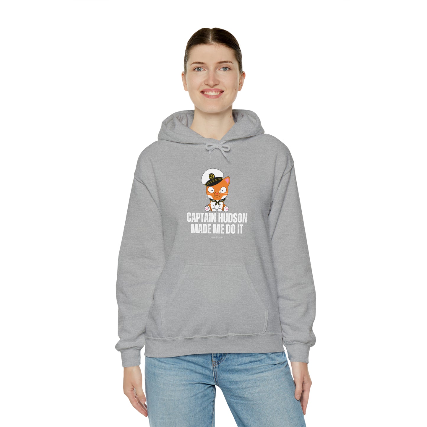 Captain Hudson Made Me Do It - UNISEX Hoodie (UK)