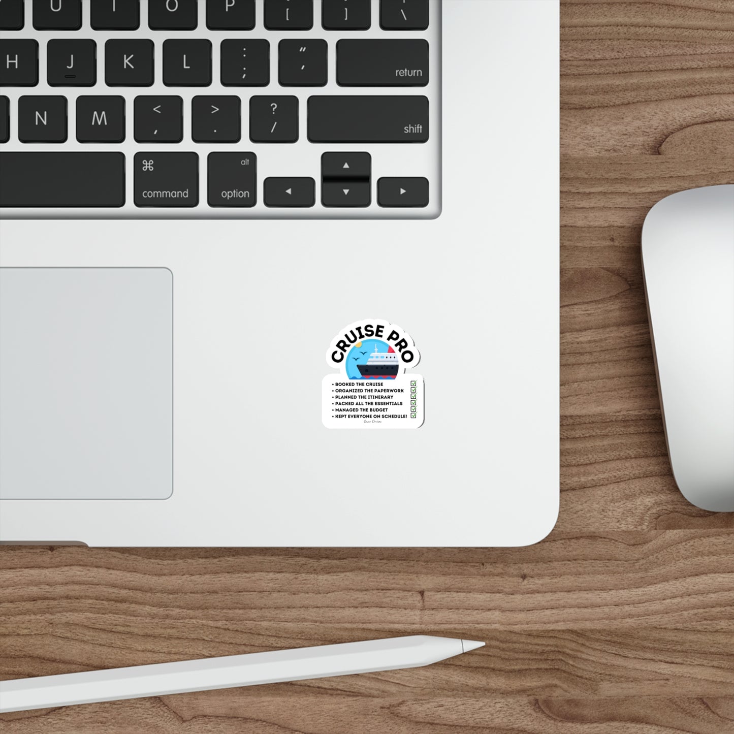 I'm a Cruise Pro - Die-Cut Sticker