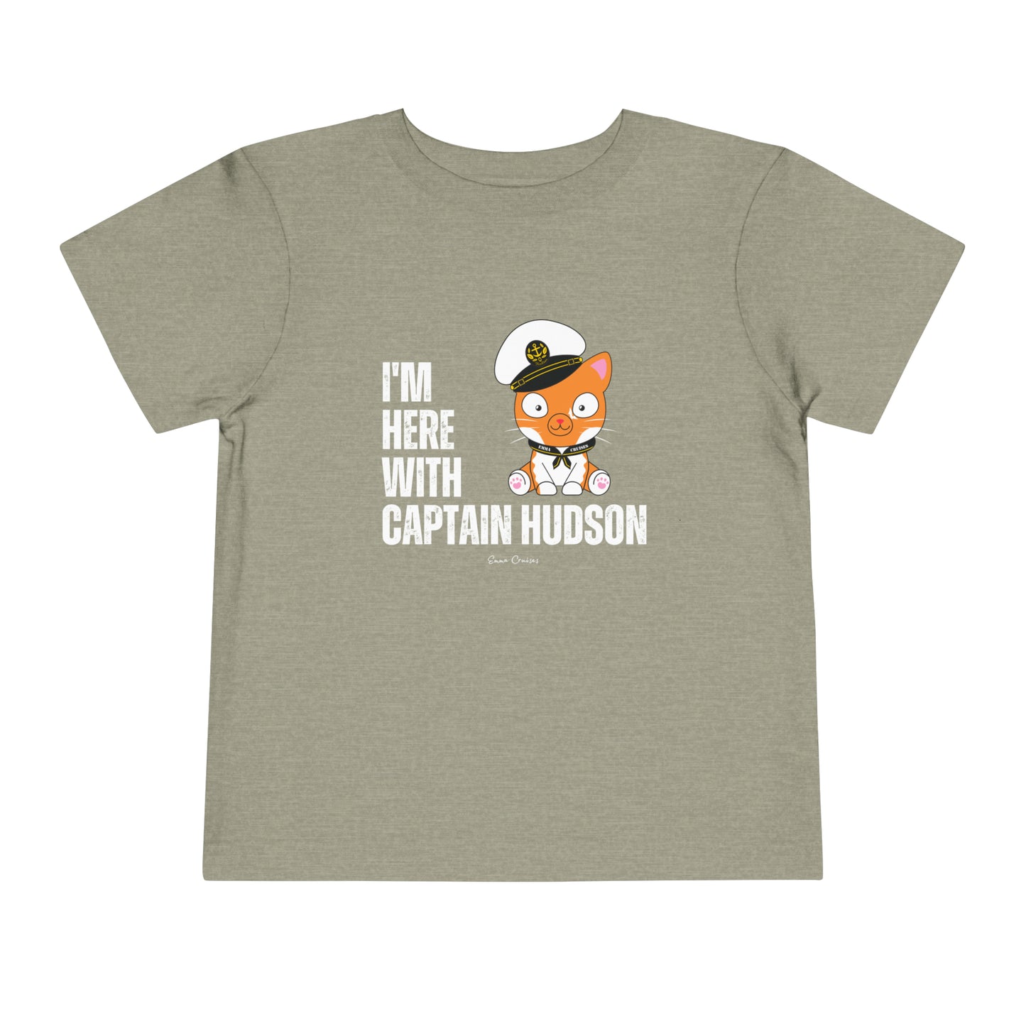 Ich bin mit Captain Hudson - Kleinkind-UNISEX-T-Shirt